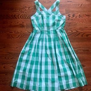 J Crew Checkerboard dress